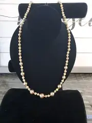 NEW Miriam Haskell faux Pearl Baroque Necklace signed with orig. tag Nordstrom