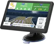 GPS Navigator for Car Truck RV Inch Touch Screen Latest Map Real voice