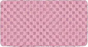 Peach Buffalo Plaid Check Tartan Scotland Toddler Travel Bed Sheet Waterproof Cot Sheet for Toddler Folding Bed for Small Spaces Cots Sleeping 50'' x 25'' (Sheet,Bed Not Included)
