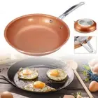 Aluminum Alloy Saucepan Nonstick Cooking Pan Copper Frying Pan Breakfast