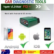 Vgate vLinker FD+ OBD2 Bluetooth Scan Diagnostic Code Reader for iOS Android