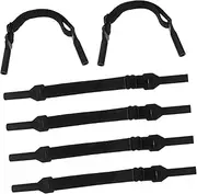 [ETHZZLE] Flexible Adjustment Glasses Straps Anti-slip Rope 6 Pack for Men Women Sports Eyewear Retainer Cord
