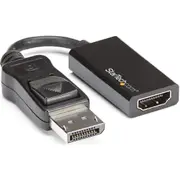 StarTech.com DisplayPort to HDMI Adapter, 4K 60Hz Active DP 1.4 to HDMI 2.0 Video Converter for Monitor/Display, Latching DP Con