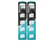 2 x 28pk Reach Access Flosser Wax Coated Refill Disposable Heads Dental Floss AU