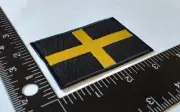 Saint David's Patch Flag Patch Dewi Sant Hook Loop Tactical High Quality Patch