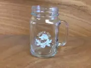 Shock Top Lemon Shandy Single Mason Jar Glass + 12 Belgian White Coasters! New!