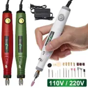 110V/220V Variable Speed Engraving Pen Drill Dremel Grinder Rotary Power Tools