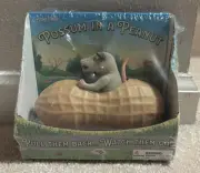 NEW! Funny! Archie McPhee Possum In A Peanut Pull Back Toy Car - FREE SHIPPING!