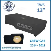 GMC Sierra Crew Cab Sub Box For JL AUDIO 13" TW5 Sub woofer Enclosure