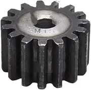 Gears Pinion Gear Motor Gear 2.5 Mod Metal Gear 10teeth- 21teeth Spur Gear Precision Machinery Industry 45 Steel Gear Pinion (Size : Rough bore, Color : 13Teeth) (Color : 16 Teeth, Size : Rough bo