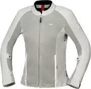 IXS Oxy-Air, textile jacket women , color: Light Grey , size: XL