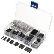 620Pcs 2.54Mm Male+Female Wire and Header Connector Housing Kit A5P1