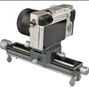MR-180II Macro Focusing Rail Slide Tripod Adapter with 360 Degree Rotating Clamp