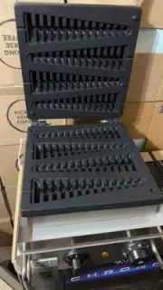 AP-502 Waffle Stick Maker Christmas Tree Shape Electric Waffle Maker 4 Waffles