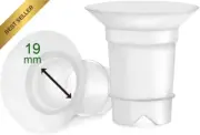 Flange Inserts 19 Mm for Freemie 25 Mm Collection Cup. 2Pc/Each