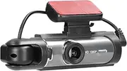 Multi-Language Dual Lens Car Video Recorder Auto Dash Cam Car Camera Recorder Night Viewing Motion Detection Dvr 170 Degree Wide Angle Car Camcorder Black