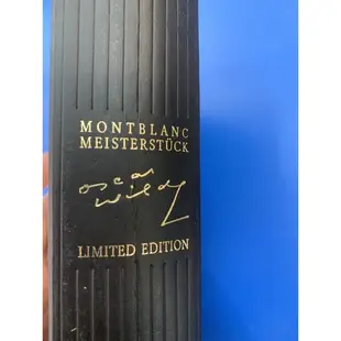 萬寶龍 Montblanc 1994 年文學家系列—奧斯卡 三隻同號 出清收藏 萬寶龍 奧斯卡 鋼筆 原子筆 自動鉛筆