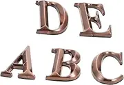 SHINEOFI Hotel Door Address 3d Address Number Small House Numbers Fade-resistant and Signboard