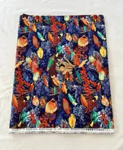 Majesty Of The Sea Moda Fabric Pattern 15292 Cotton 3 Yards Tropical Fish