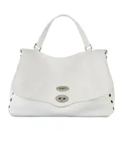 Zanellato Twist-Lock Top Handle Satchel Bag One size White