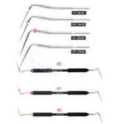Dental Gutta Percha Pen Heated Tips Pluggers Needles For Obturation Endo System