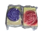 2 Lemon Scented Goat Milk Soap Bars Women 6.3 Oz Gift Box & Bags Lavender/Rose
