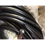 {岱順水電材料}~[電線類]~電線 輕便電纜 黑色 CABLE 電視線 2.0 2芯 零售