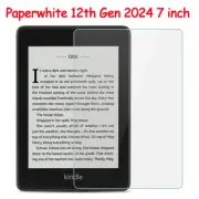1 / 2 Pcs Tempered Glass Film For Amazon Kindle Paperwhite 12th Gen 2024 7 inch
