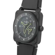 bell & ross BR 3 GYRO COMPASS watch men TO03805