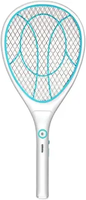 Electric Mosquito Fly Swatter Bug Zapper Bat Racket, Pests Insects Control