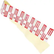 ANDRESLAD Adhesive Gauge Water Level Tool Water Level Indicator Water Level Meter Water Mirror Sticker Swimming Pool Plate Reminders of Water Scarcity Measuring Sticker for Water Level Film