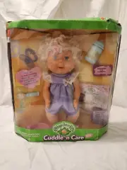 Cabbage Patch Kids Cuddle n Care Girl Doll 2000 Sabrina Kerrie With CD