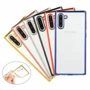 For Samsung S20+/Ultra Note10 Plating Shockproof Clear Soft TPU Phone Case Cover