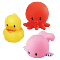 在飛比找蝦皮商城優惠-樂雅 Toyroyal 軟膠玩具-黃色小鴨/章魚/鯨魚/洗澡