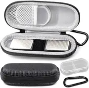 Yewltvep Case for KardiaMobile EKG Heart Monitor, Hard Case for KardiaMobile 6L, Comes with Pill Box and Carabiner Clip, Heart Monitor Travel Case