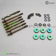 Neo Chrome Low Profile Valve Cover Washer Kit - Honda Civic Integra DC5 K20 K-Se