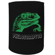 Alcohol Animal Stubby Holder - Philosoraptor Dinosaur - Funny Novelty Birthday Gift Joke Beer Can Bottle