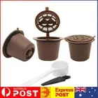 15Pcs Refillable Reuse Coffee Capsule Filters for Nespresso Machine (Coffee) AU