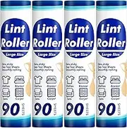 Albatross Health New England 360 Sheets Sticky Lint Rollers Refills for 9.45'' Width Large Lint Roller, Floor Lint Roller Refills