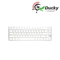 在飛比找PChome24h購物優惠-Ducky One3 Aura white65% RGB 極