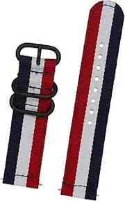 [BMGHXFAR] 18mm 24mm 22mm 20mm Nylon Sport Replacement Strap Band Fit For Samsung Galaxy Fit For Gear S3 S2 Watchband Men Bracelet Strap Ring Buckle