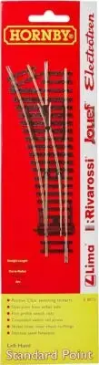 Hornby OO Scale Standard Left Hand Point - R8072