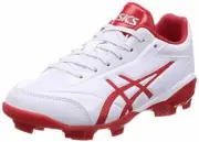 ASICS Baseball Point Spike Shoes STAR SHINE 2 1121A012 White / red US10