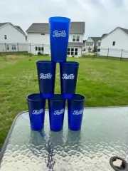 BRAND NEW PEPSI CUPS 20oz BLUE SET OF 6