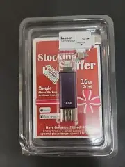 Picture Keeper Connect 16 GB Photo Backup Purple Flash Drive Android Apple IPHON
