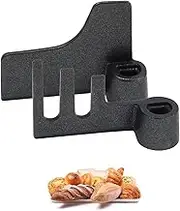 2PCS Bread Maker Paddle, Kneading Mixing Blade Compatible for Panasonic Breadmaker Flat Kneading Paddle Rye Kneading Paddle Non-Stick Teflon Coated Replacement Part for SD255 SD256 SD257 SD2501