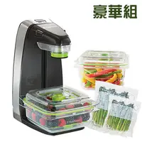 在飛比找燦坤線上購物優惠-美國FoodSaver 輕巧型真空密鮮器-雙盒(黑)(FM1