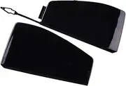 XIXIAO 1 Pair Car Front Bumper Tow Hook Covers Caps Fit for G05 X5 M Sport 2019-2021 2022 Black Plastic 51118092124 51118069237 Tow Hook Protective Cover