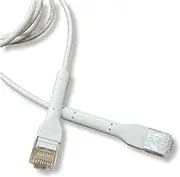 Premium Bendable Slim Patch Cord, 5ft White, UTP Cat 6A 10G, 50Micron, 30AWG, TPE, 3.6mm Diameter, Ethernet Cable, High-Speed Network Cable, Durable, Flexible, Low Profile