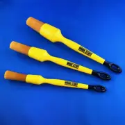 Work Stuff Detailing Brush Albino Orange Batch 3 - (16+24+30 MM)